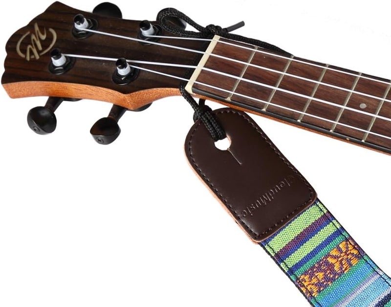 CLOUDMUSIC Ukulele Strap Tenor Concert Soprano Baritone Coloful Hawaii Floral Patterns For Adult Size Kids - Image 3