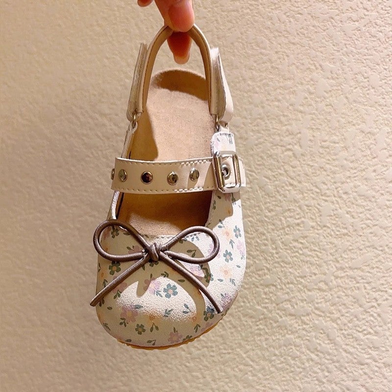 Small Floral Children'S Sandals 2025 Summer Birkenn Girls Sandals And Slippers Girls Princess Beach Shoes Boom Shoes Trendy Shoes - Image 5