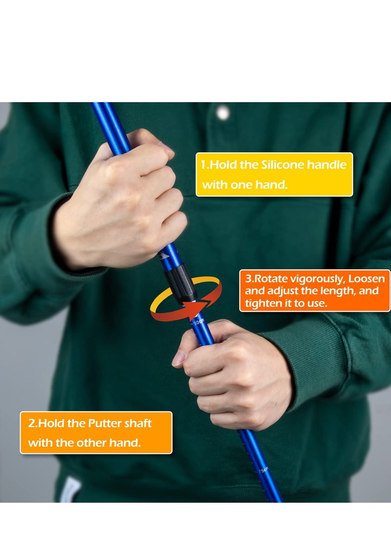 Generic 2-Pack Adjustable Golf Putters for Men, Women, and Kids - Two-Way Mini Golf Putters for Right or Left-Handed Golfers, Perfect for Children, Teens, and Adults. - Image 5