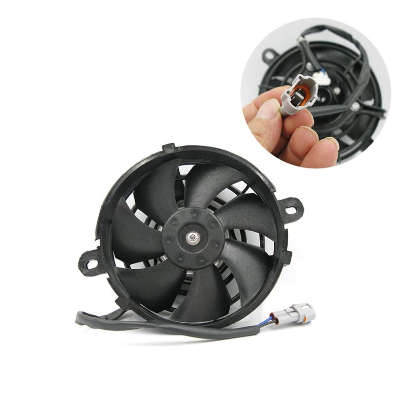 PROOTOM OTOM Universal Motorcycle Radiator Cooling Fan Oil Cooler Water Cooler Electric Fan 4inch 5inch for All Dirt Bike Motocross ATV (5 Inches) - Image 1