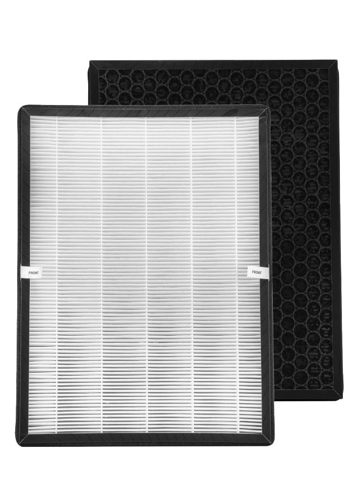 evvoli Replacement Hepa Filter For Air Purifier Filter 24 White - Image 2