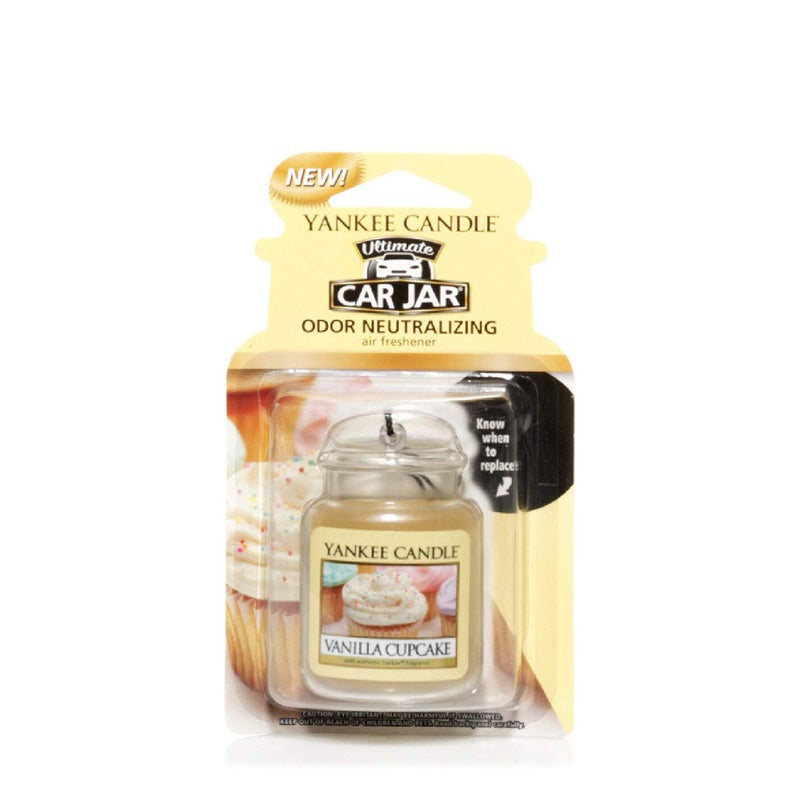 Yankee Candle Car Jar Ultimate Air Freshener, Vanilla Cupcake - Image 5