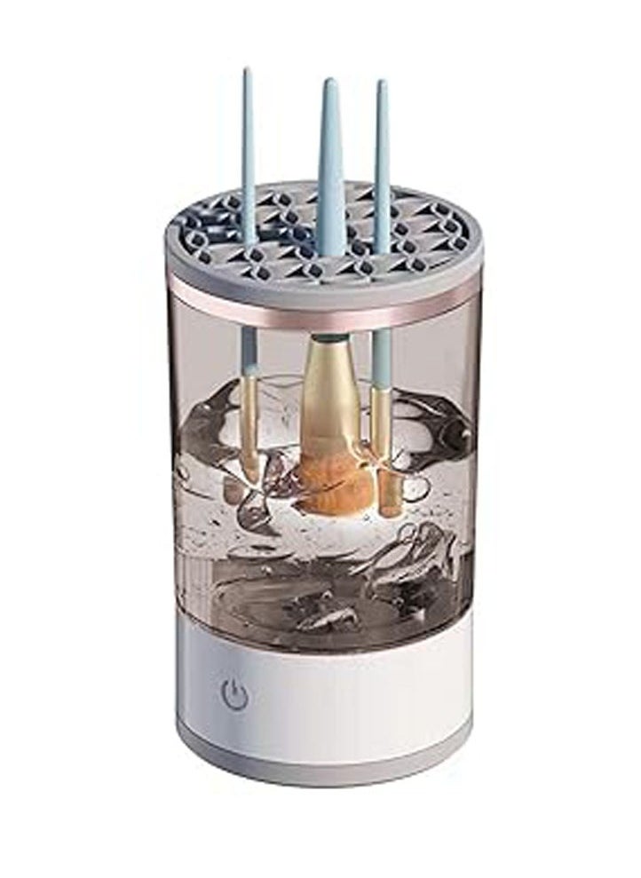 General - Electric Makeup Brush Cleaner Machine, Portable Automatic USB Cosmetic Brushes Cleaner for All Size Beauty Makeup Brush Set, Spinner Dryer Automatic Brush Cleaner - Image 1