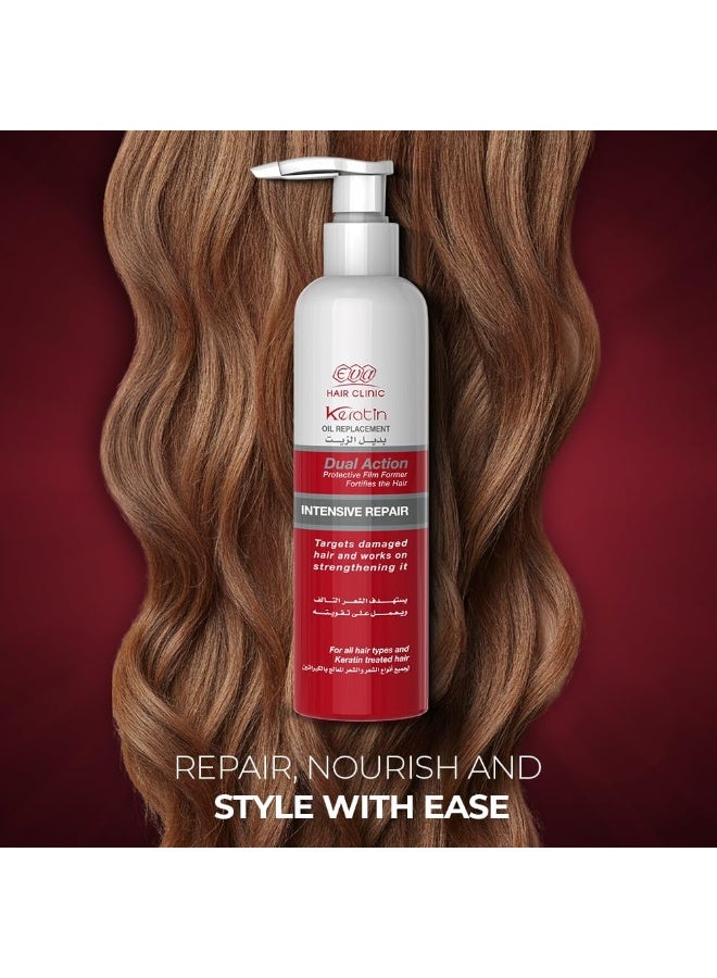 إيفا بديل زيت الشعر بالكيراتين المكثف ريواير، 190 مل - Image 3