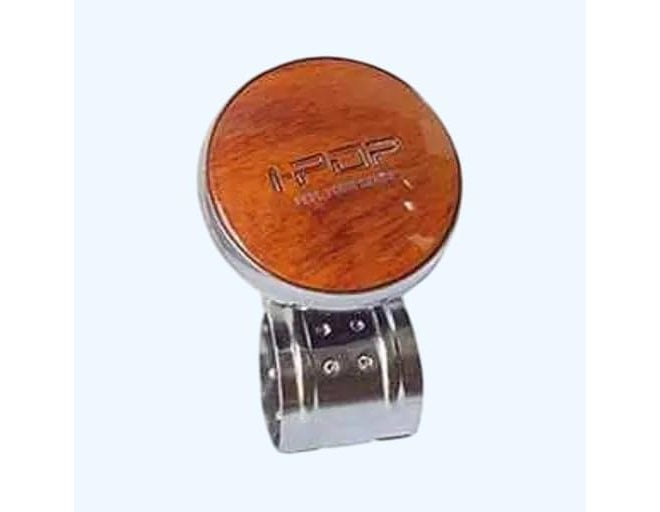 مقبض عجلة القيادة DECTEMS I-POP – مقبض دوار 360° لقيادة سهلة – مقبض طاقة يناسب جميع السيارات (بني)