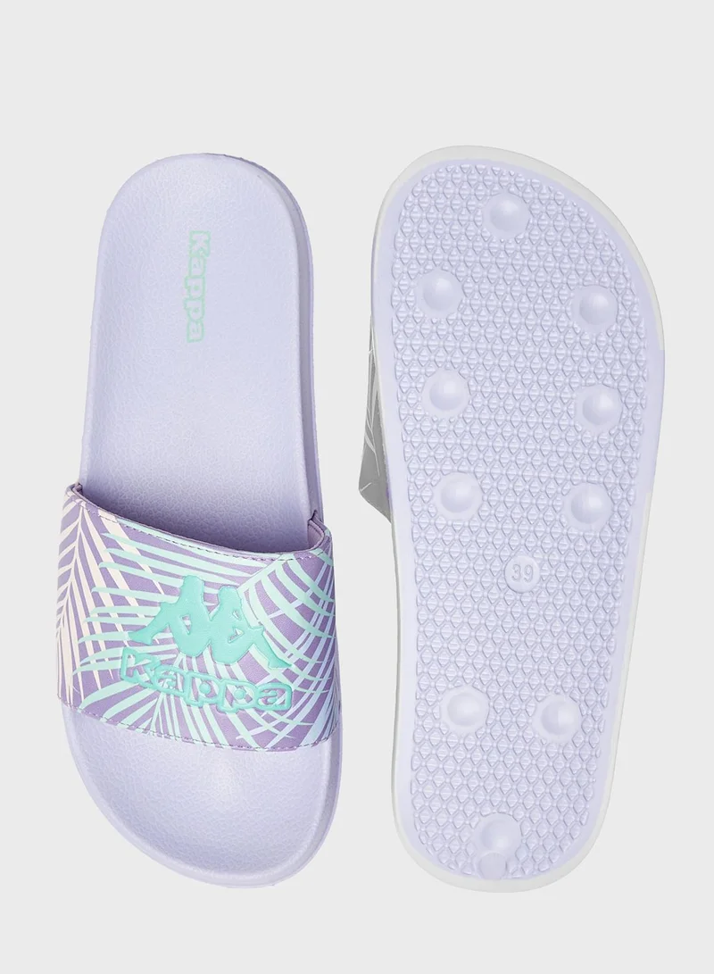 Kappa Single strap flip flops