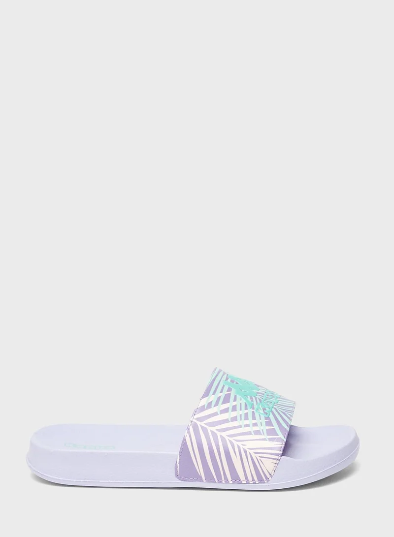 Kappa Single strap flip flops