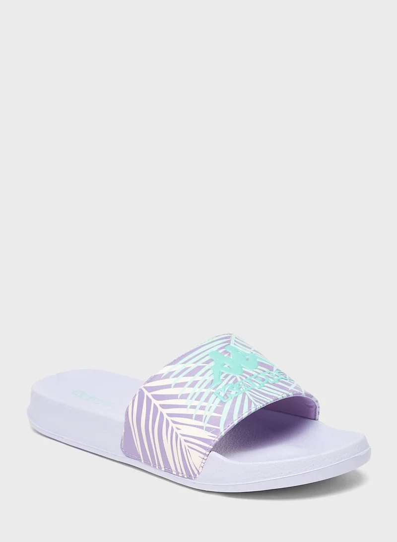 Kappa Single strap flip flops