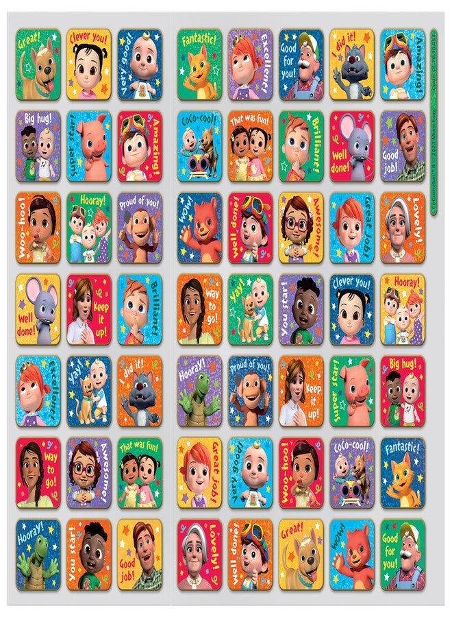 Paper Projects CoComelon Everyday Reward Chart | Includes 56 Sparkly Stickers | Colourful Chart is Wipe-Clean - Image 4