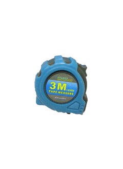 Starex Starex Measuring Tape 5mx25mm Rubber Grip White Blade 3 Stop D/Blister 
