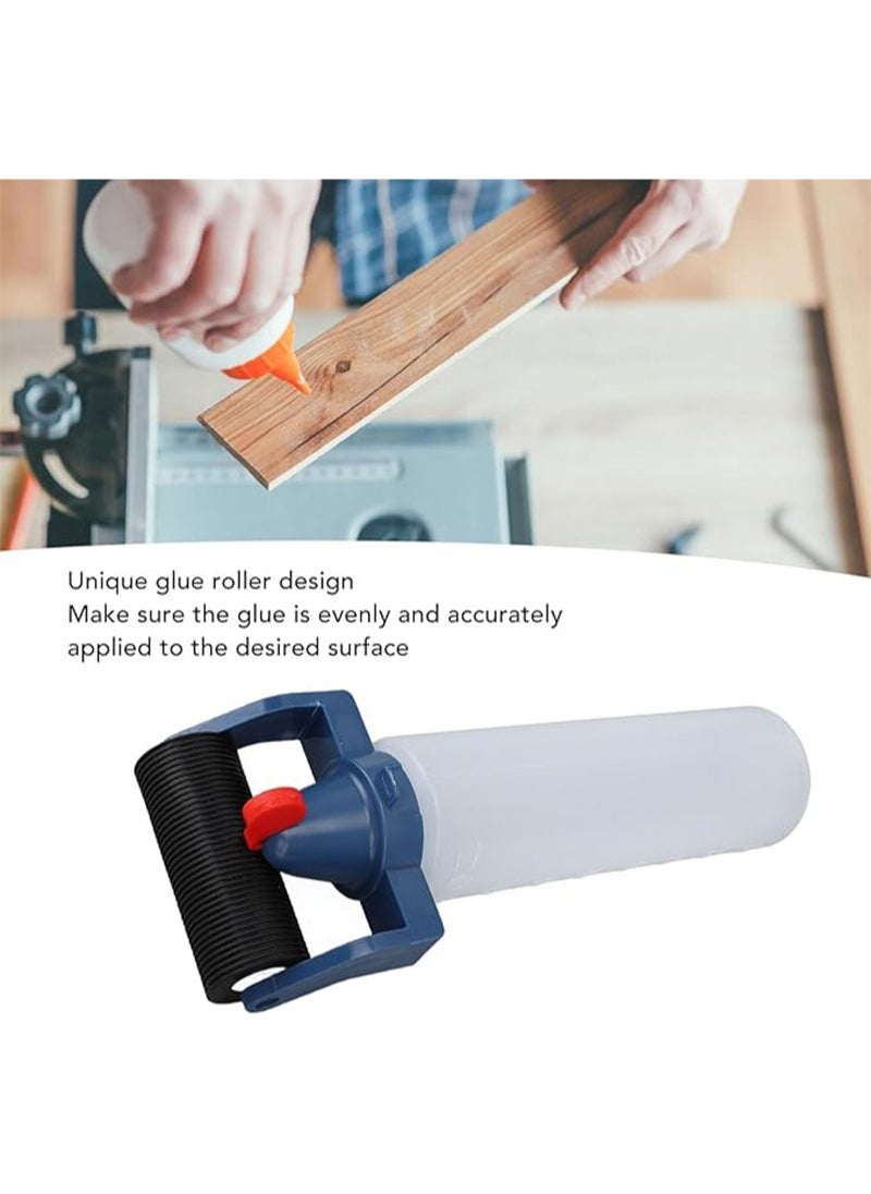 Apustim Wood Glue Roller Applicator Bottle，Comes With Wood Glue Roller Dispenser And Cap，Easy To Use，Suitable For Woodworking Glue Coating  - Image 2