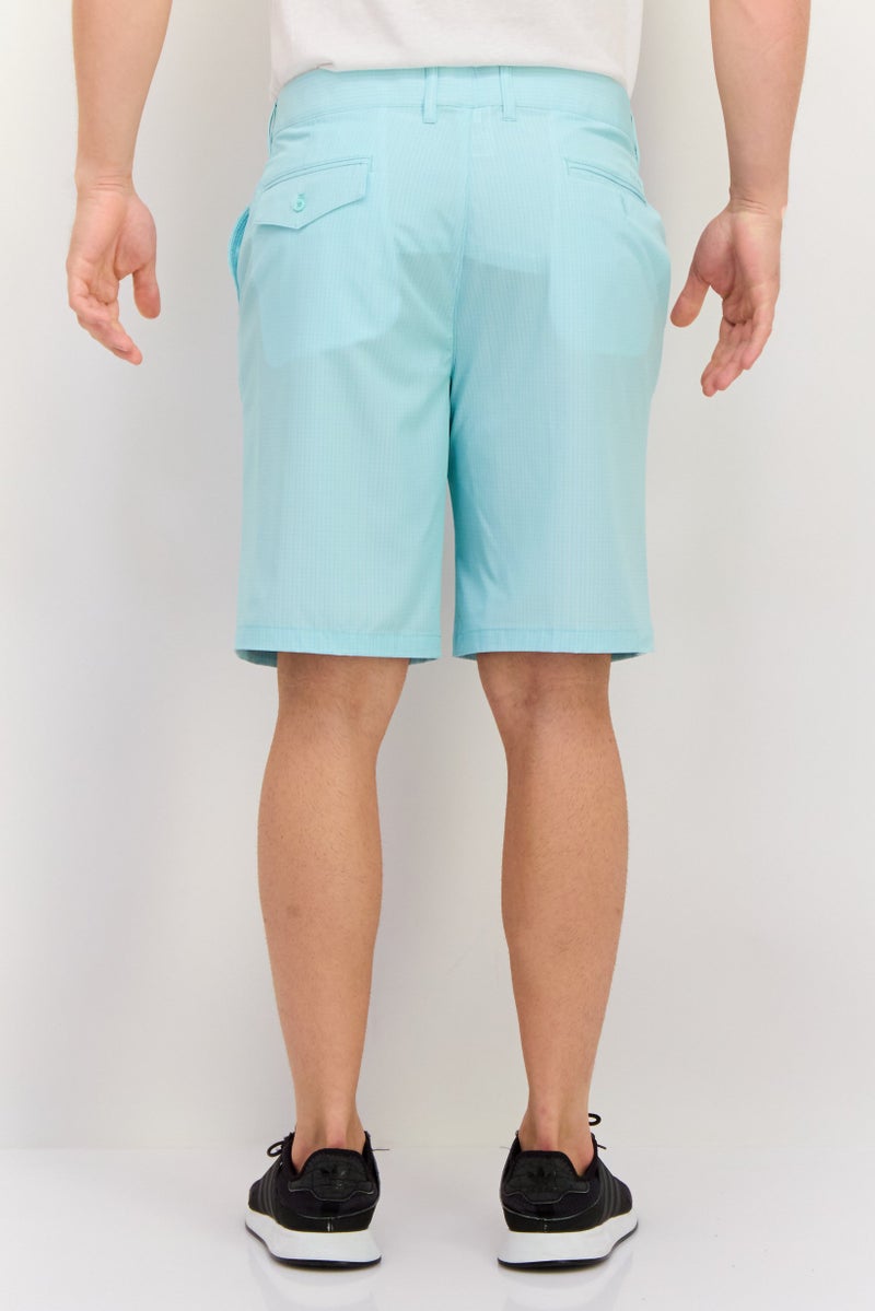 HEAD Men Sportswear Fit Golf Shorts, Turquoise - Image 2