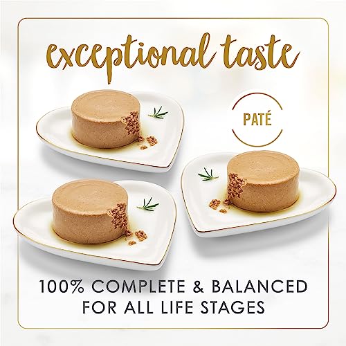 Fancy Feast Purina Fancy Feast Seafood Classic Pate Collection Grain Free Wet Cat Food Variety Pack - (2 Packs of 12) 3 oz. Cans - Image 3