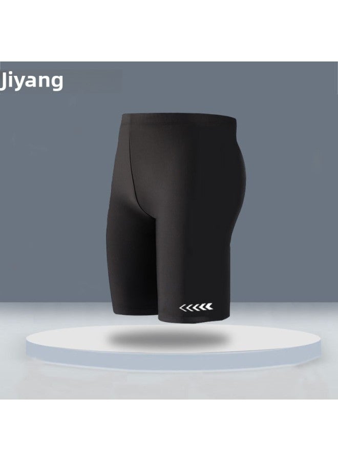 Loquat Swimsuit Male Teenager Junior High School Students High School Women Swimming Suit Short Sleeve Split Swimsuit Full Body Men-Color:Men's 818 Swim Trunks-  - Image 1