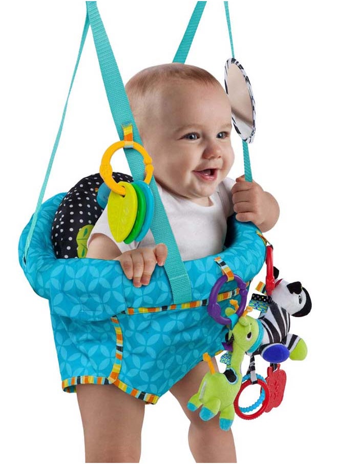 Bright Starts - Bounce n Spring Deluxe Door Jumper - Image 1
