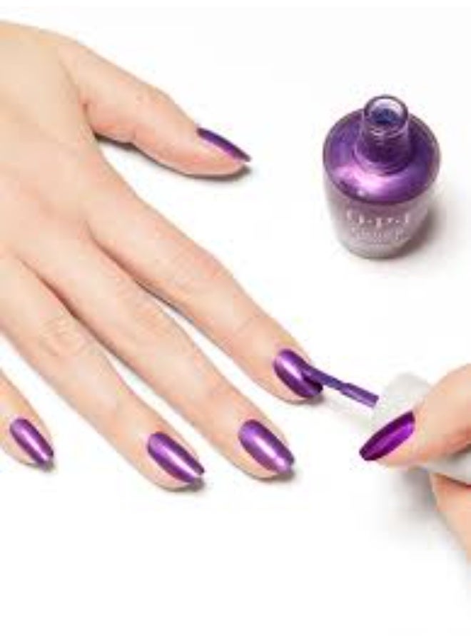 Opi Nature Strong Nail Lacquer Color Achieve Grapeness - Image 3