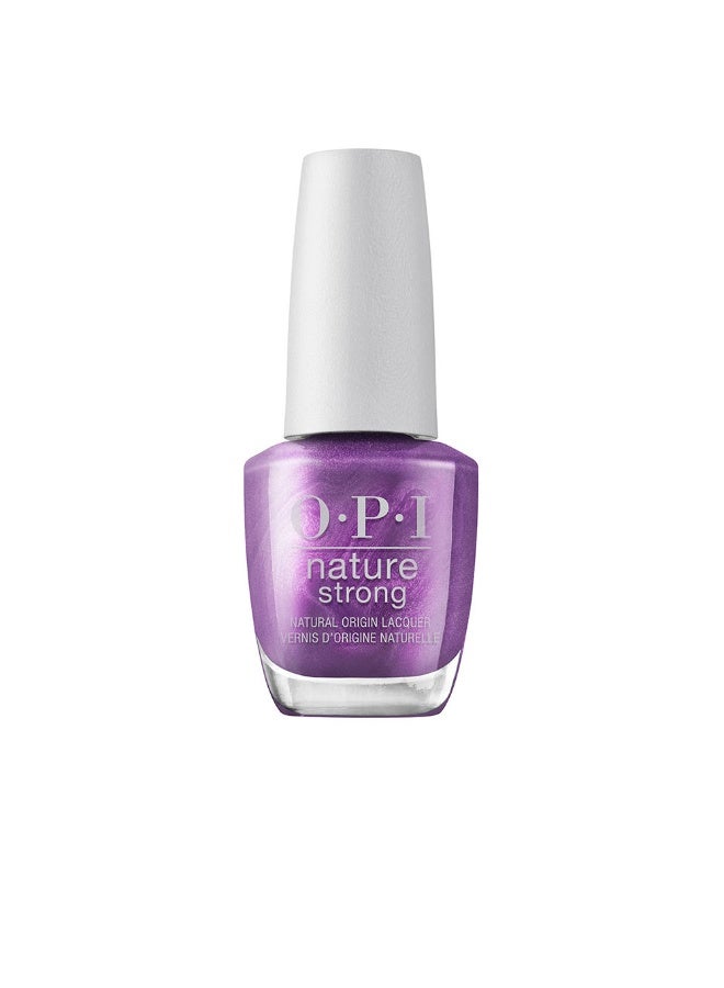 Opi Nature Strong Nail Lacquer Color Achieve Grapeness - Image 1