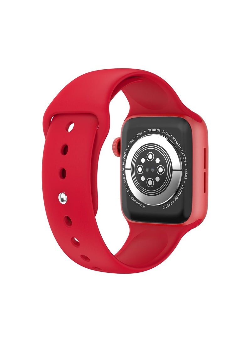 GULFLINK Full screen Smart Watch Wirless Charging Silicone Band Android and IOS System Support - Image 2