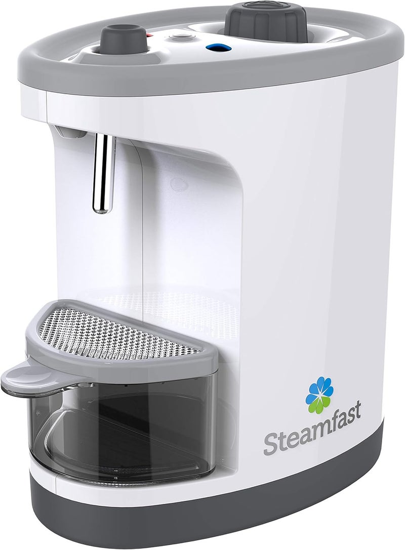 Steamfast SF-1000 JULE Steam Jewelry Cleaner, LED Lighting, Chemical Free, 15 Minute Run-Time, Included Cleaning Accessories, 12-Ounce Water Tank, Quick Heat-Up Time, White - Image 1