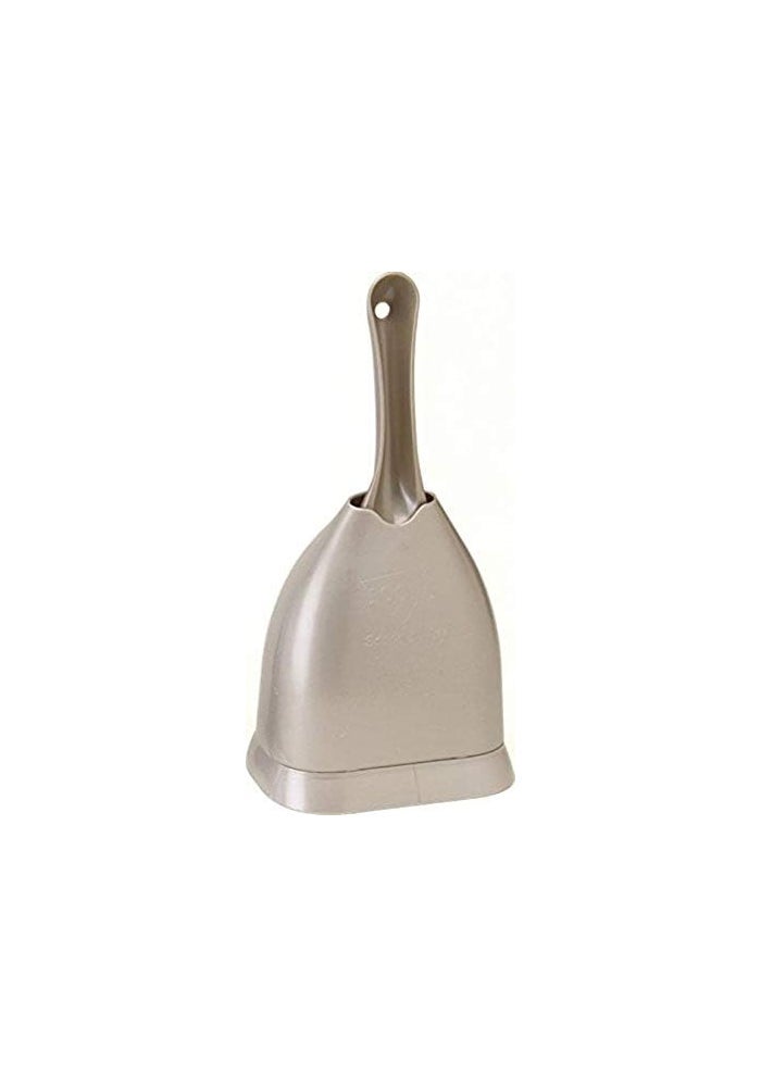 Petmate Scoop-n-Hide Clean Litter Scoop with Storage Unit - Brushed Nickel - Image 4