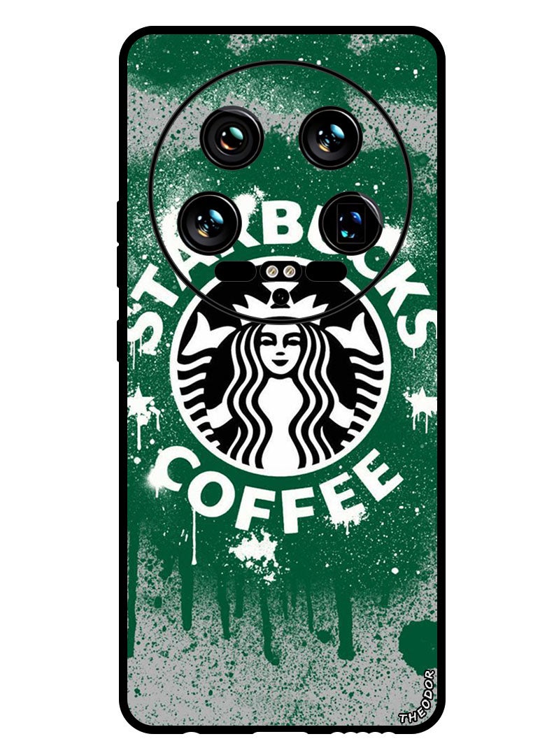 Theodor Protective Case Anti Scratch Shock Proof Bumper Cover For Xiaomi 14 Ultra StarBucks 3 - Image 1