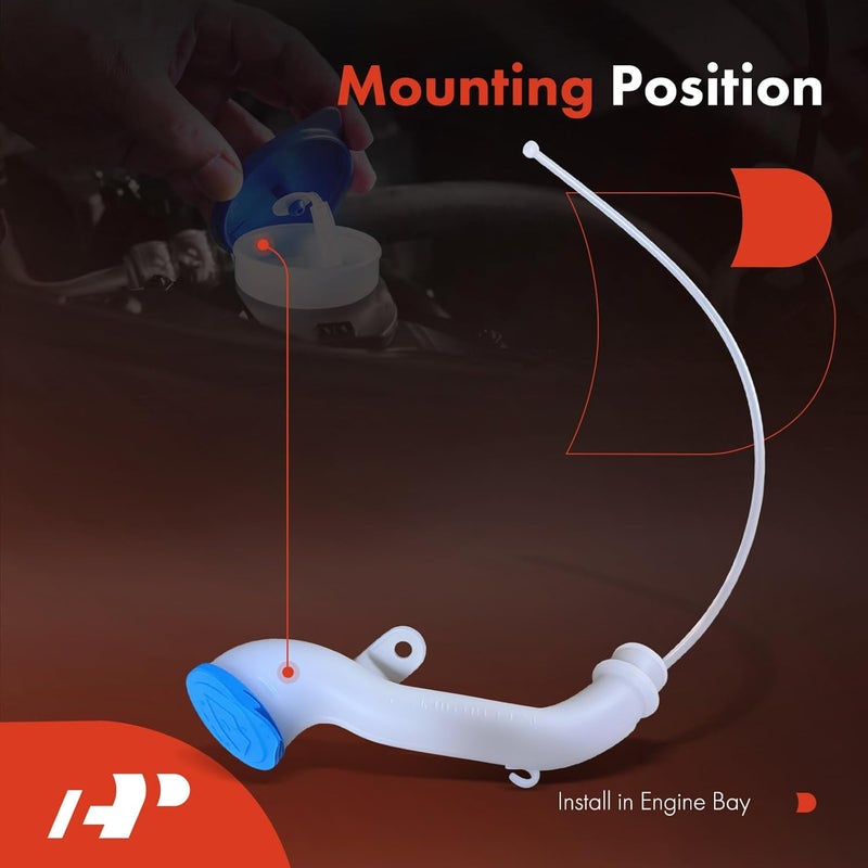 A-Premium خزان غسيل الزجاج الأمامي A-Premium لسيارة هوندا CR-V 2007-2011 - Image 5