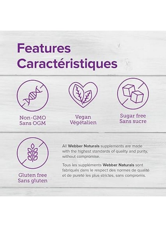 Webber Naturals B12 Ultra-Strength 10,000 mcg ·, Cherry Flavour, 40 Sublingual Tablets - pzsku/Z4C7BB2CCF704BA592404Z/45/_/1739864825/80bc2848-cfc6-49e5-a8ab-d70792bbaabb