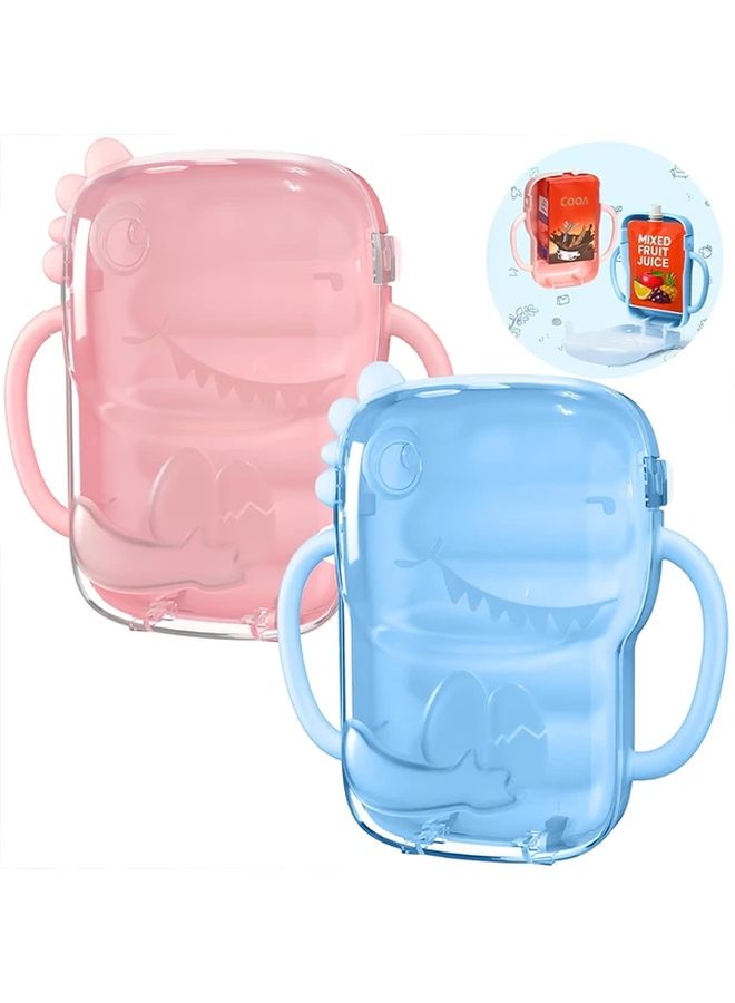 Blue Green Baby Bag Holder Reusable Leak Proof Dishwasher Safe Food Container - Image 5