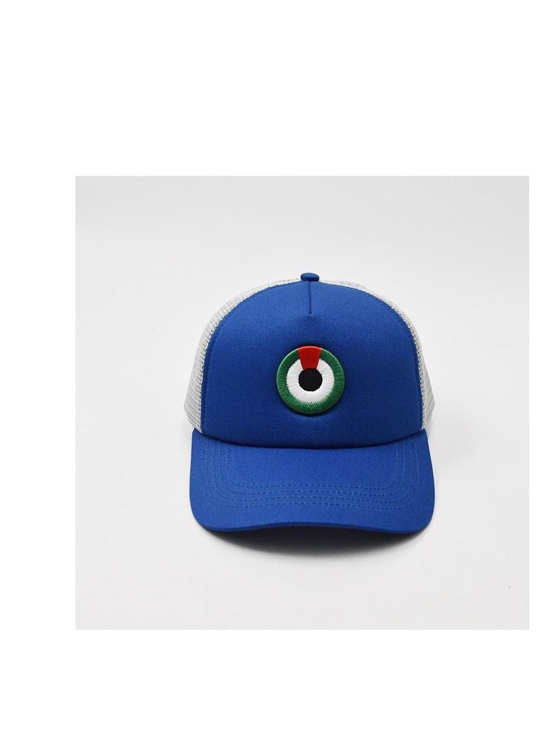 Fighter Gifts UAE Emblem Blue Grey Head Cap - Image 2