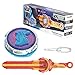 INFINITY NADO Spinning Top for Boys Metal Battle Tops Sword Launcher Battling Tops for Boys Girls 5 6 7 8 9 10 11 12 Years Standard Pack Gold Warrior Phoenix - Image 2
