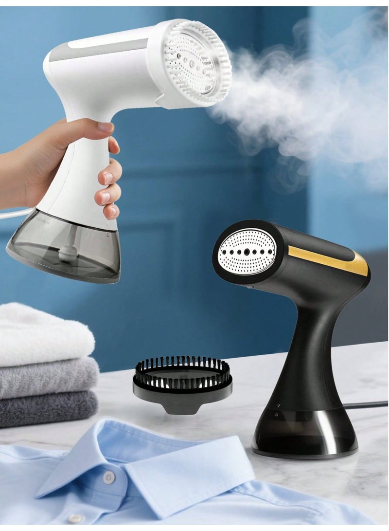 Portable Garment Steamer for Clothes, 1500W Handheld Steamer, 20s Fast Heat-Up, 300ml Large Capacity Water Tank, Travel-Friendly Wrinkle Remover, Fabric Steamer for Home and Travel - Image 4