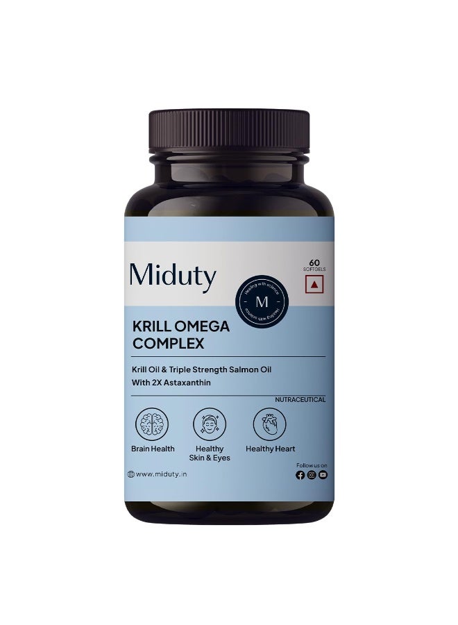 Miduty Antarctic Fish Krill Oil - 60 Softgel - Image 1