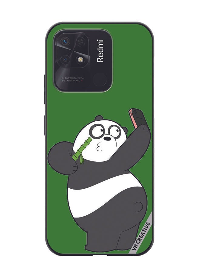 VR CREATIVE Protective Case Cover For Xiaomi Redmi 10C Panda With Phone Design Multicolour - Image 1
