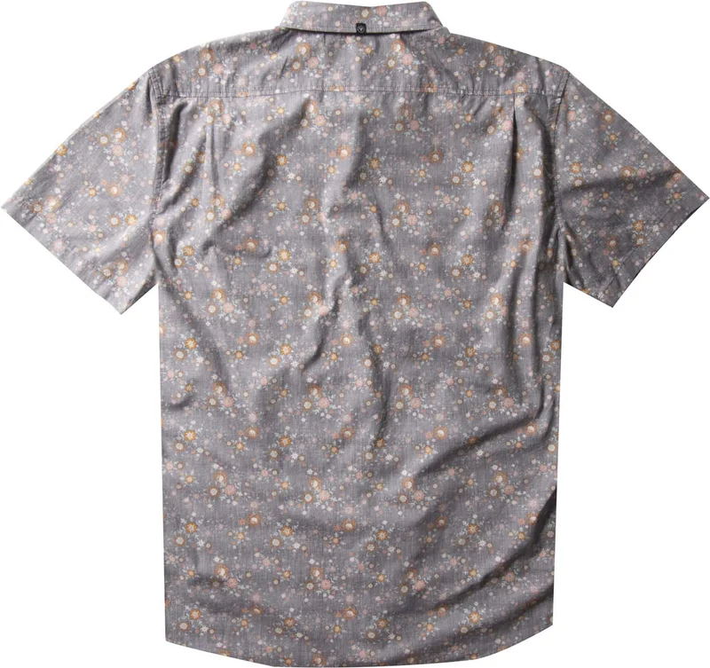 Vissla Barrier Eco Shirt Purple Grey 100% Organic Cotton