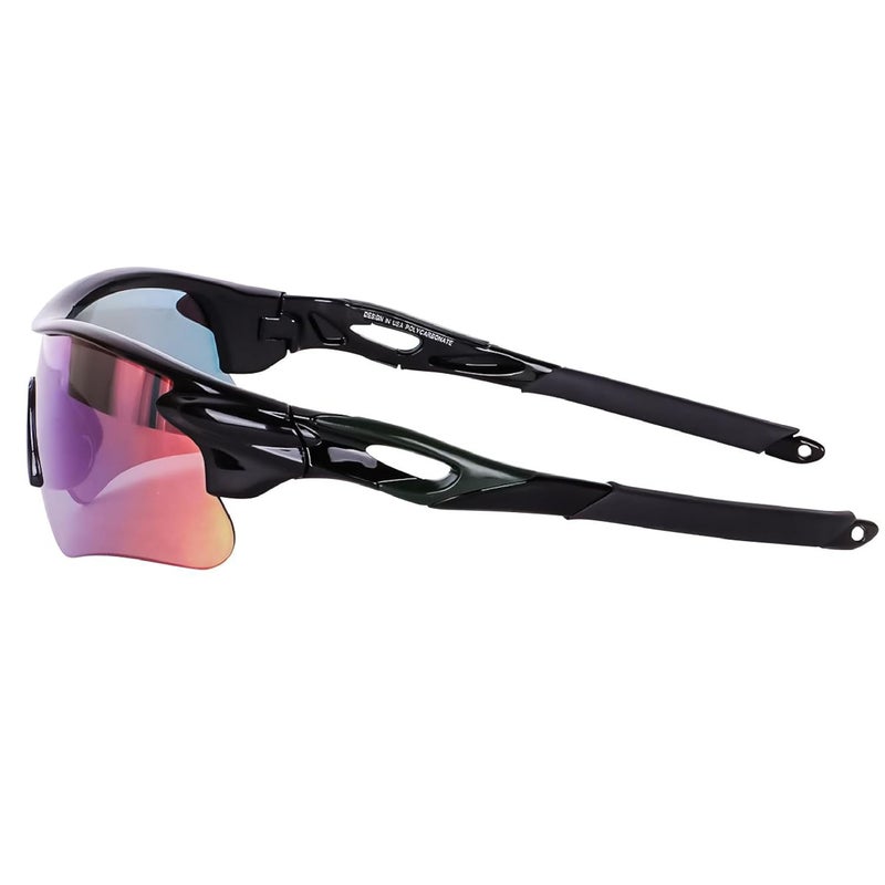 Dervin Non Polarized Oversized Sports Sunglasses for Men Women, Outdoor Cricket Cycling Hiking Fishing Sunglasses - Image 4