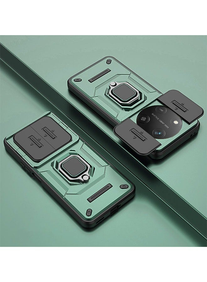 Honor X9c 5G Case Cover Protector Accessories with Camera Len Protection Anti-Scratch Shockproof Anti-Fingerprints Back Cover with 360 Car Mount Magnetic Ring Holder Case Protector