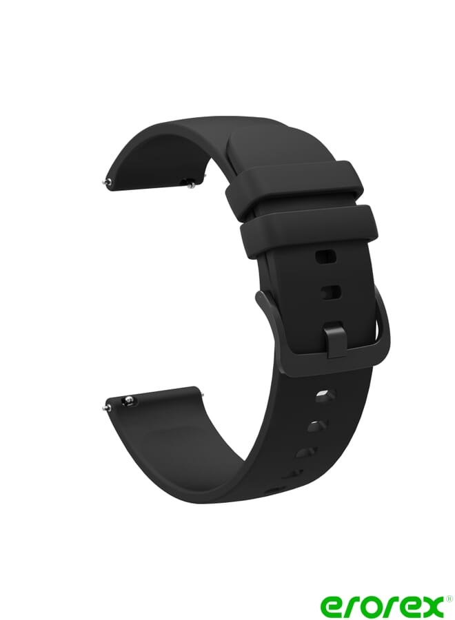 erorex Replacement Band For Xiaomi Haylou GST LS09B 22mm Solid Color Soft Silicone - Image 2