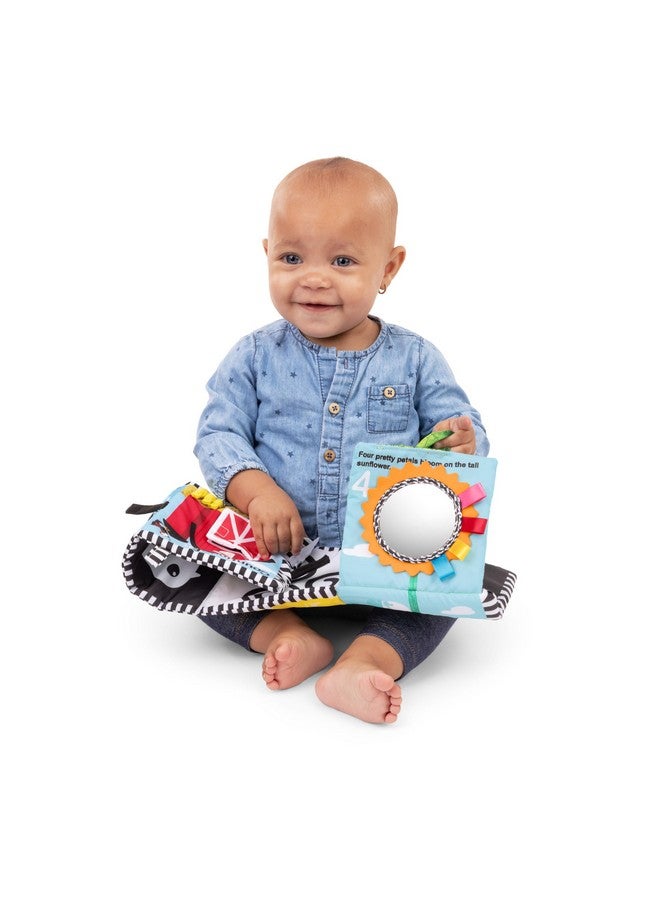 Baby Einstein Farm Explorers Counting at The Farm Soft Activity Book, Multisensory, for Tummy Time, Ages 0+ Months - Image 2