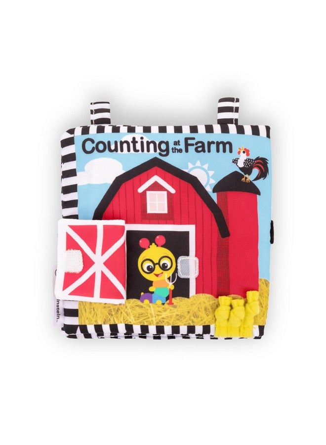 Baby Einstein Farm Explorers Counting at The Farm Soft Activity Book, Multisensory, for Tummy Time, Ages 0+ Months - Image 5
