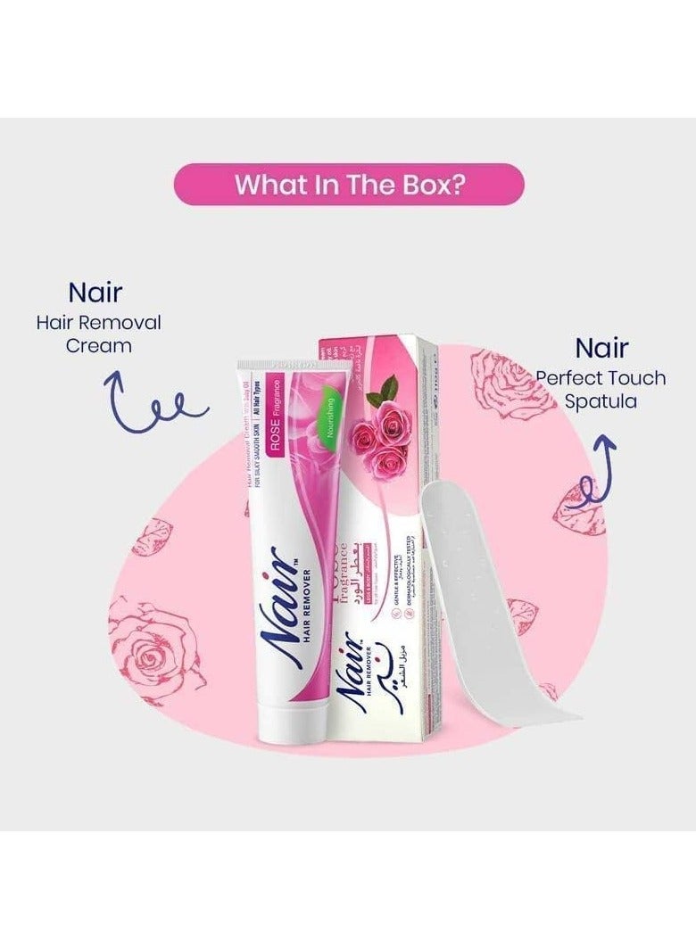 نير كريم إزالة الشعر نير برائحة الورد 110 مل - Image 2