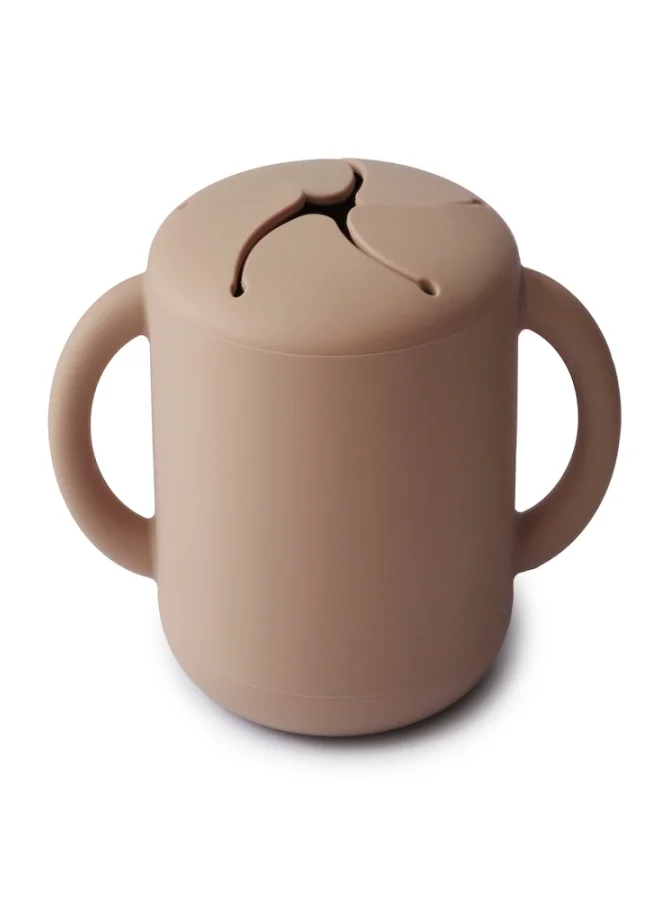 mushie Silicone Snack Cup Natural