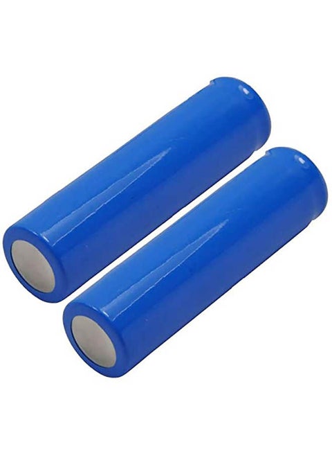 A Set Of Two 18650 Rechargeable Batteries 3.7V 1400Mah