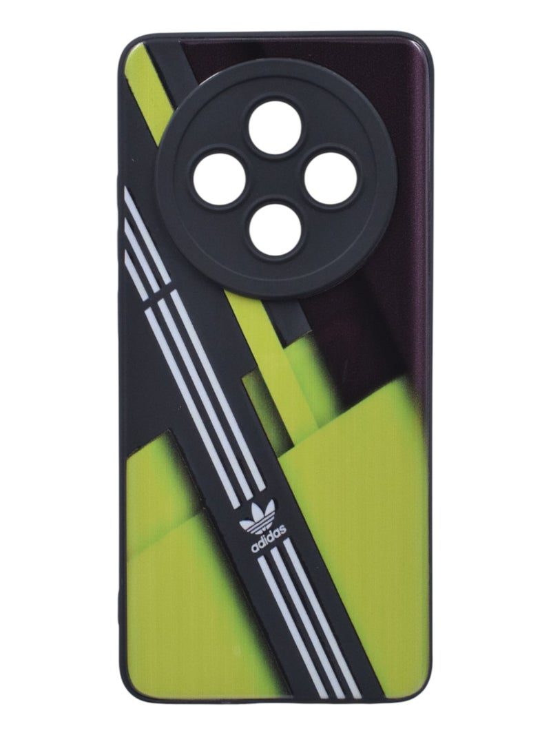 Adidas Plastic Back Cover For Oppo Reno 12F - Multicolour - Image 1