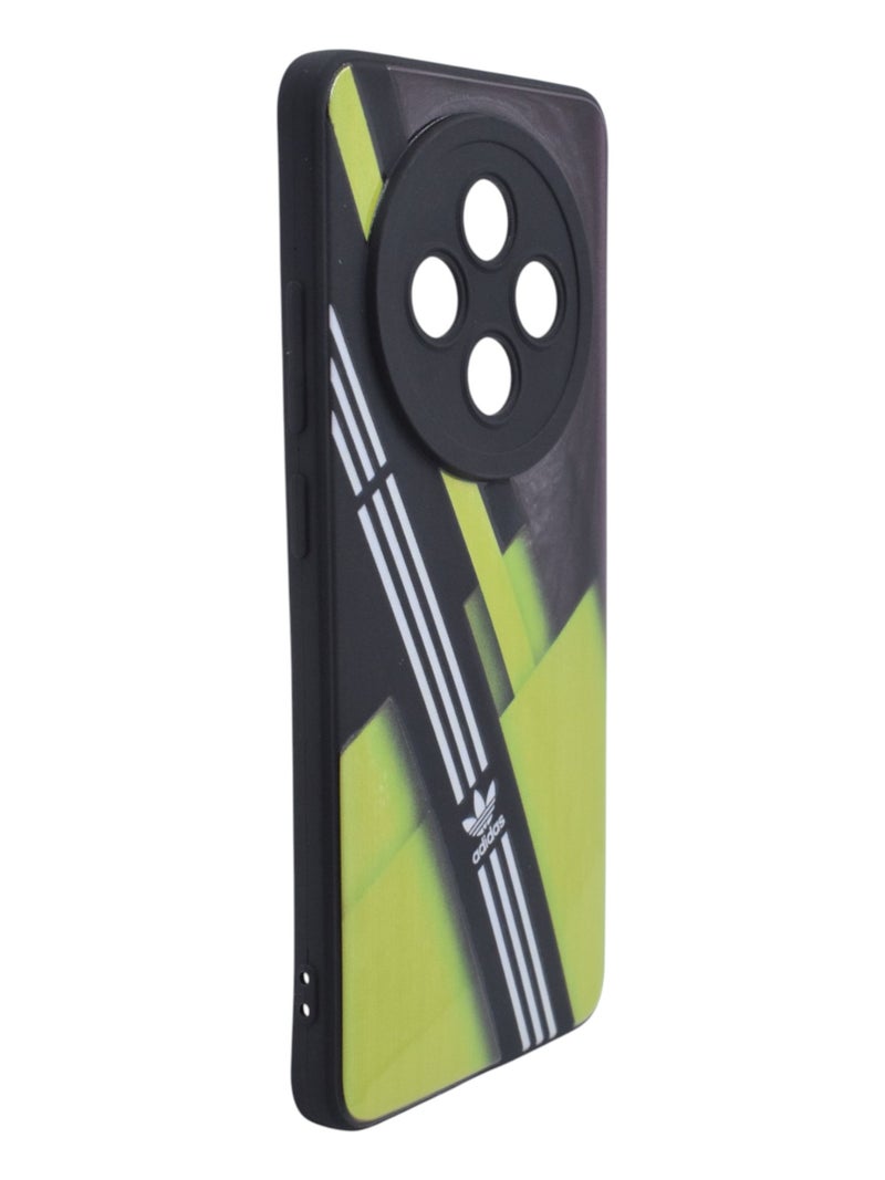 Adidas Plastic Back Cover For Oppo Reno 12F - Multicolour - Image 2