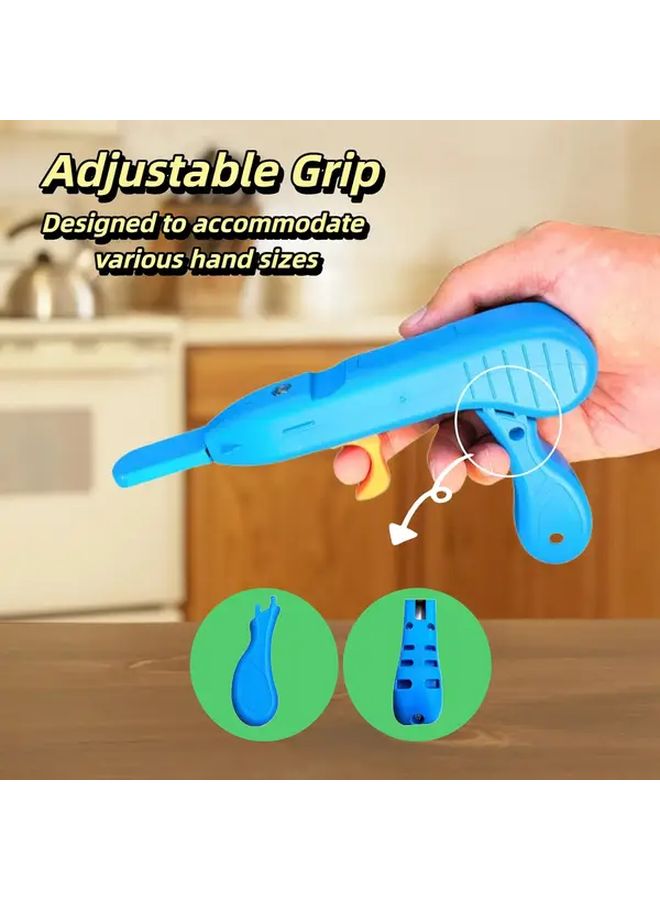 1 قطعة مقص حديقة متين مقبض غير قابل للانزلاق شفرة طويلة مدببة مقص تقليم يدوي - Image 2