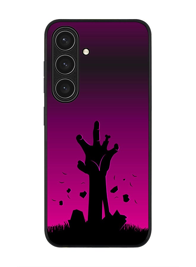 Stylizedd Rugged Black edge case for Samsung Galaxy S24 FE, Slim fit Soft Case Flexible Rubber Edges Anti Drop TPU Gel Thin Cover -  Reach - Image 1