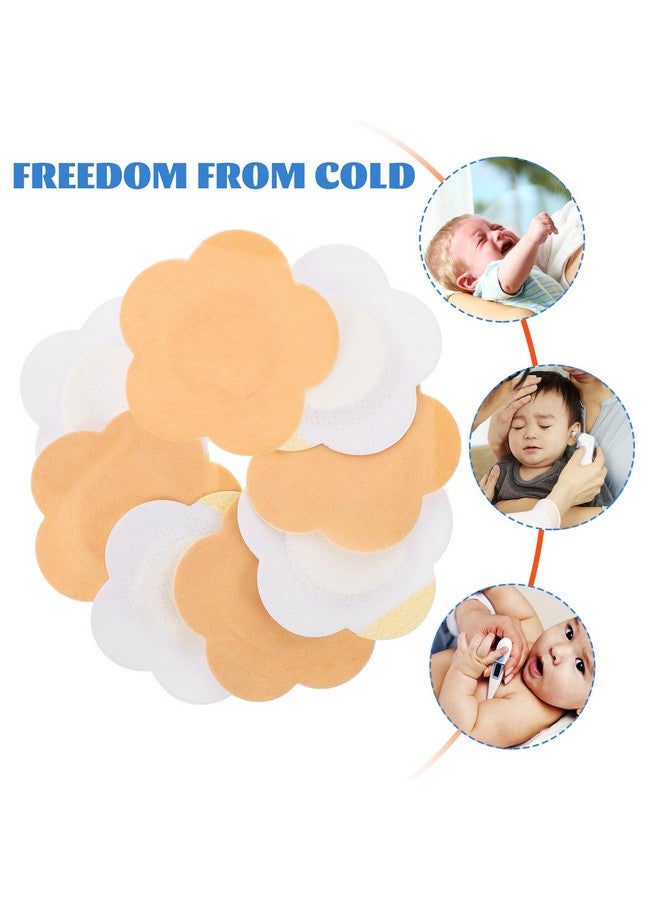 Healifty Hollow Navel Sticker Newborn Navel Patches 200pcs Breathable Belly Patches Disposable Navel Patches for Baby Belly Button Patches Baby Navel Patches Newborn Navel Sticker - Image 2