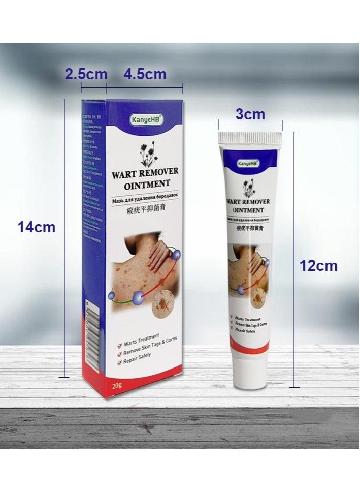 KanyeHB Wart Removal Cream,  Wart Remover for Genital Warts, Plantar Warts, Common Warts, Corns, Wart Cream 20g  - Image 5