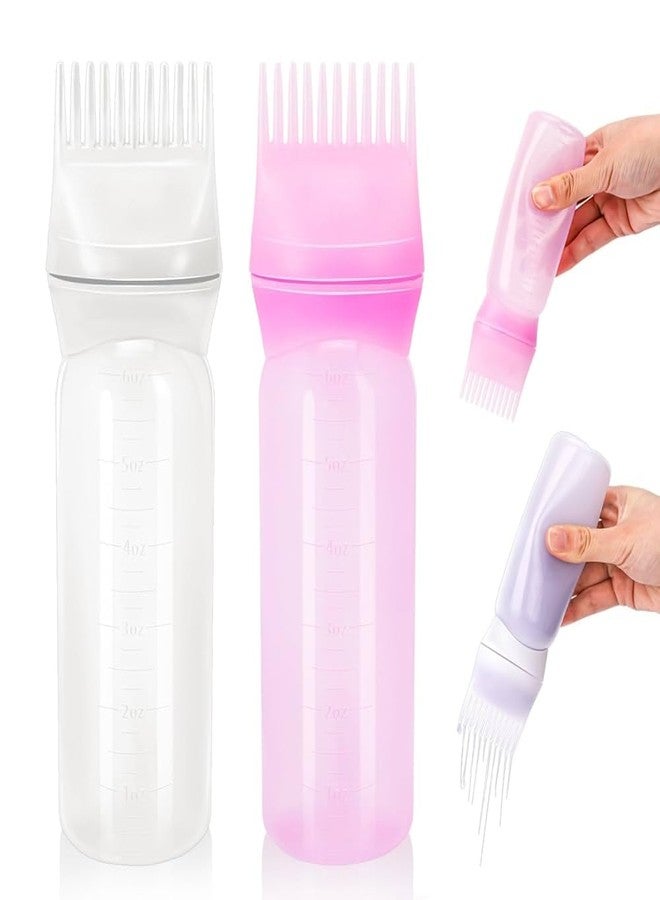 Krizkey 1Pc's Hair Dye Bottle Brush Shampoo Hair Colour Oil Comb Applicator Tool Root Comb Applicator Bottle.(Pack of 01) - Image 4
