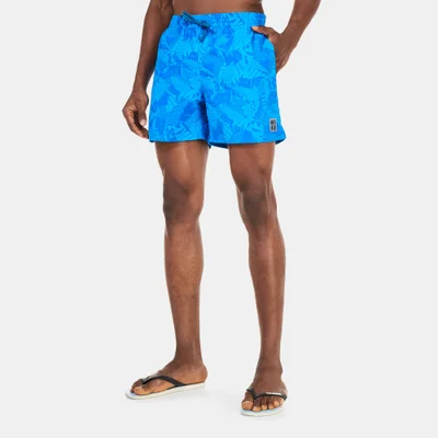 Nike Men's Swim Collage Icon 5-Inch Volley Shorts
